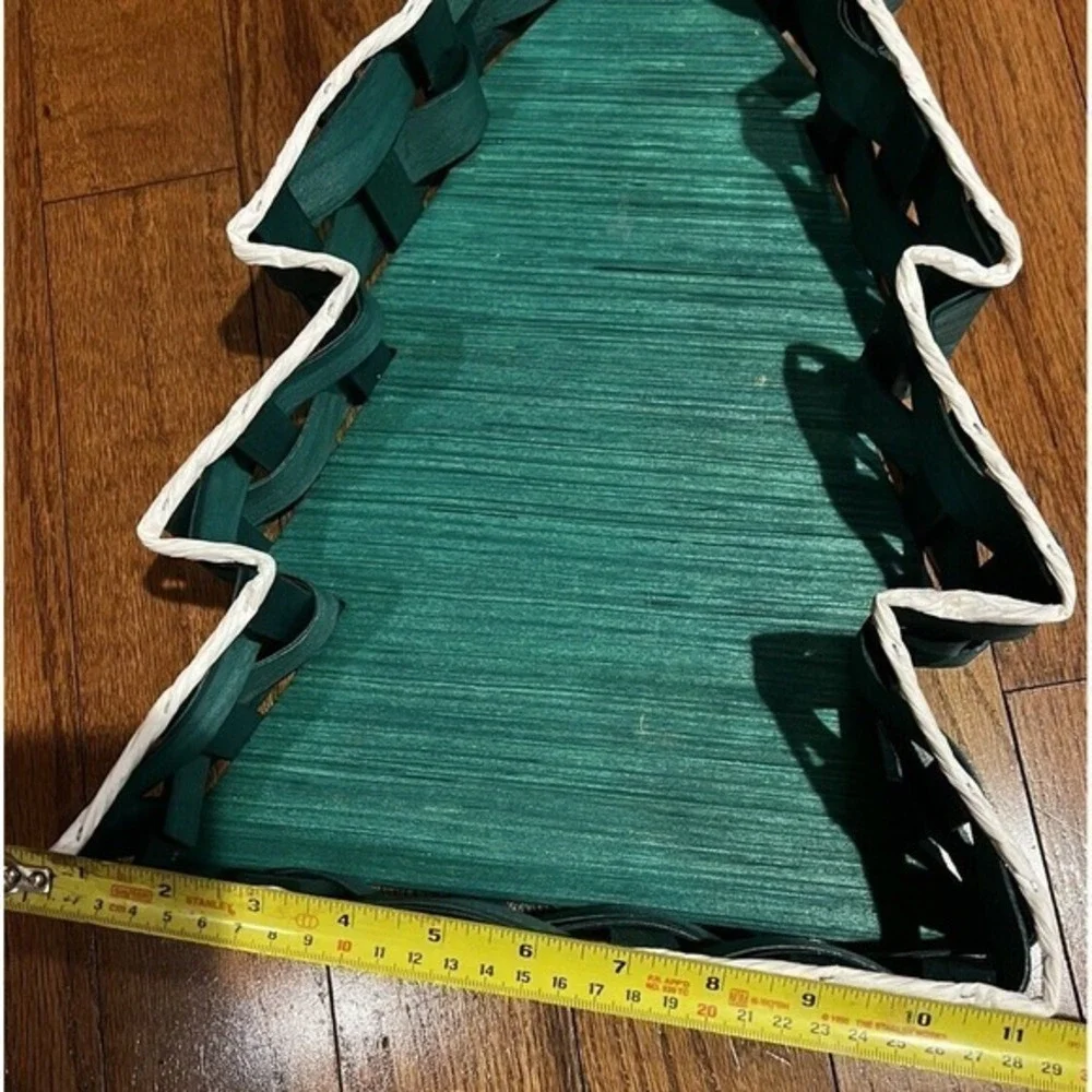 NWT‎ Ashland Wicker Christmas Tree Basket  Holiday  Decoration